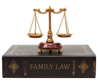 Scales On a Family Law Book